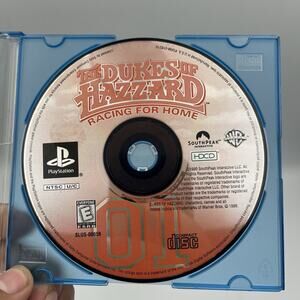 Scratch-Free - Dukes of Hazzard Racing for Home - Sony Playstation PS1 PSOne PSX